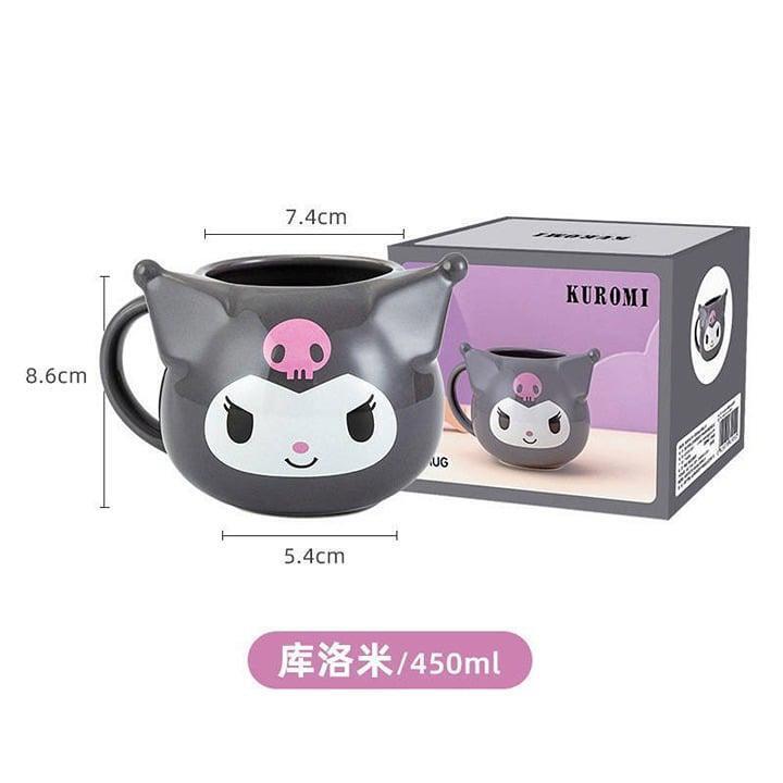 Kuromi ceramic mug