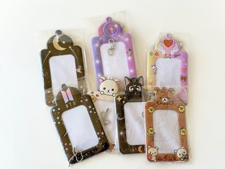 Kpop photocard holder Korilakkuma White Cute Teddy Bear