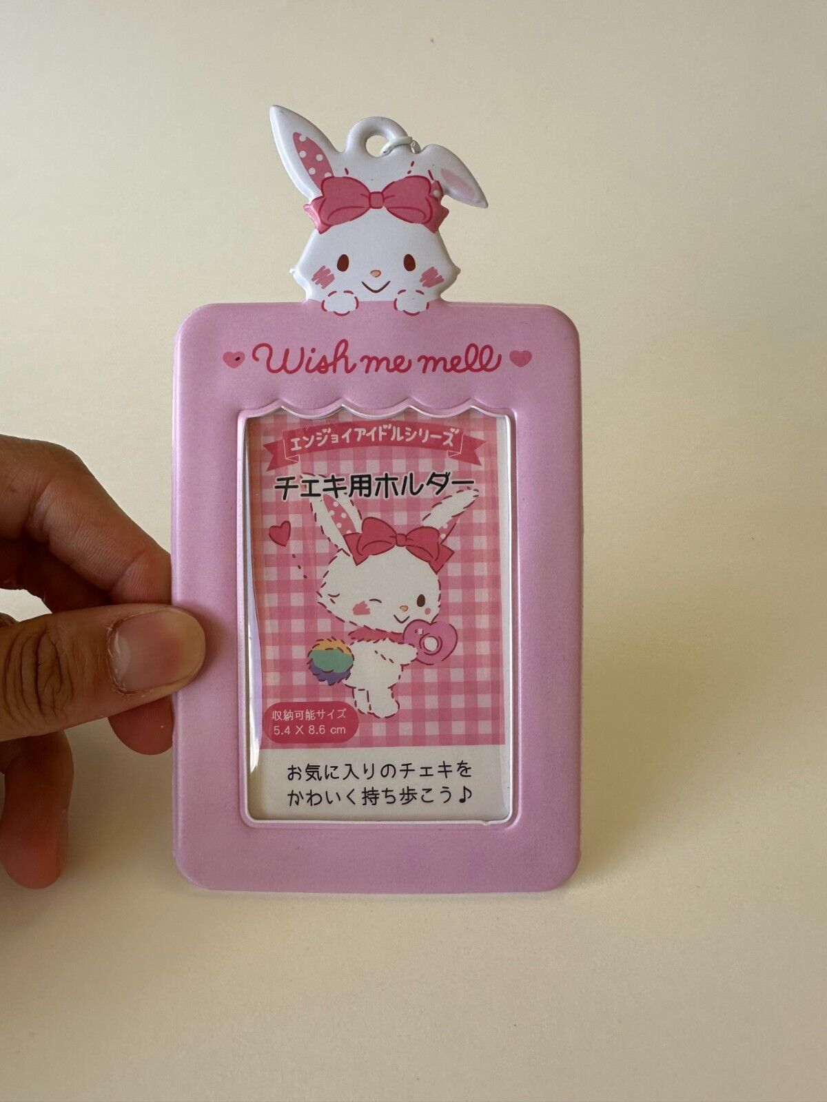 [US SELLER] OFFICIAL Sanrio Japan Character KPop Photocard Holder Snap Hook