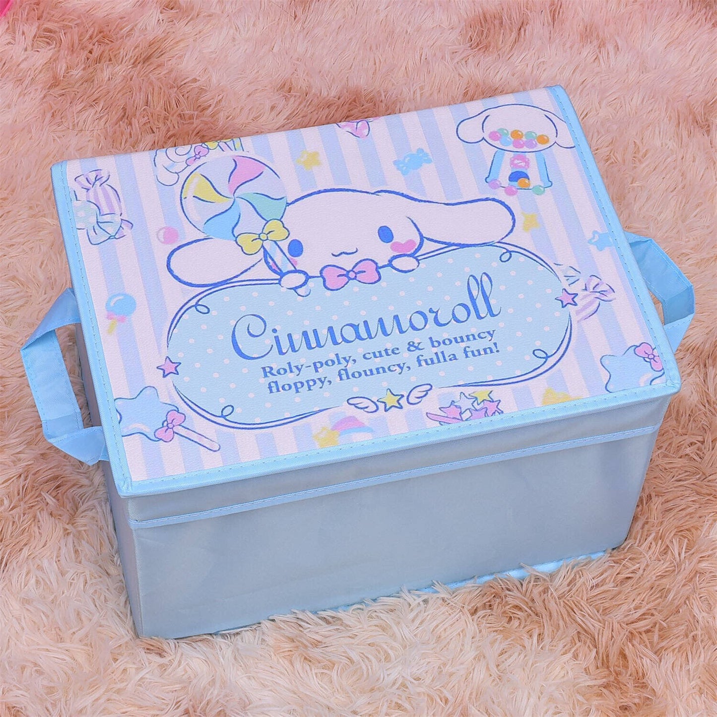 US Seller Sanrio Characters   Foldable Storage Bin/Box Cinnamoroll My Melody