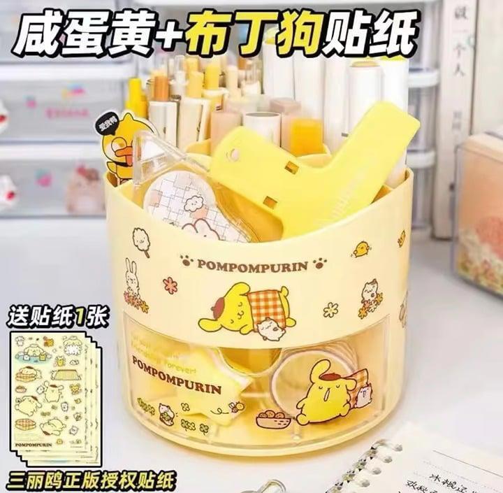 Pompompurin Versatile rotating desk organizer/container