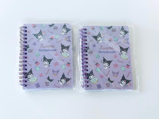 Pack of 2 Sanrio Kuromi A6 Notebook