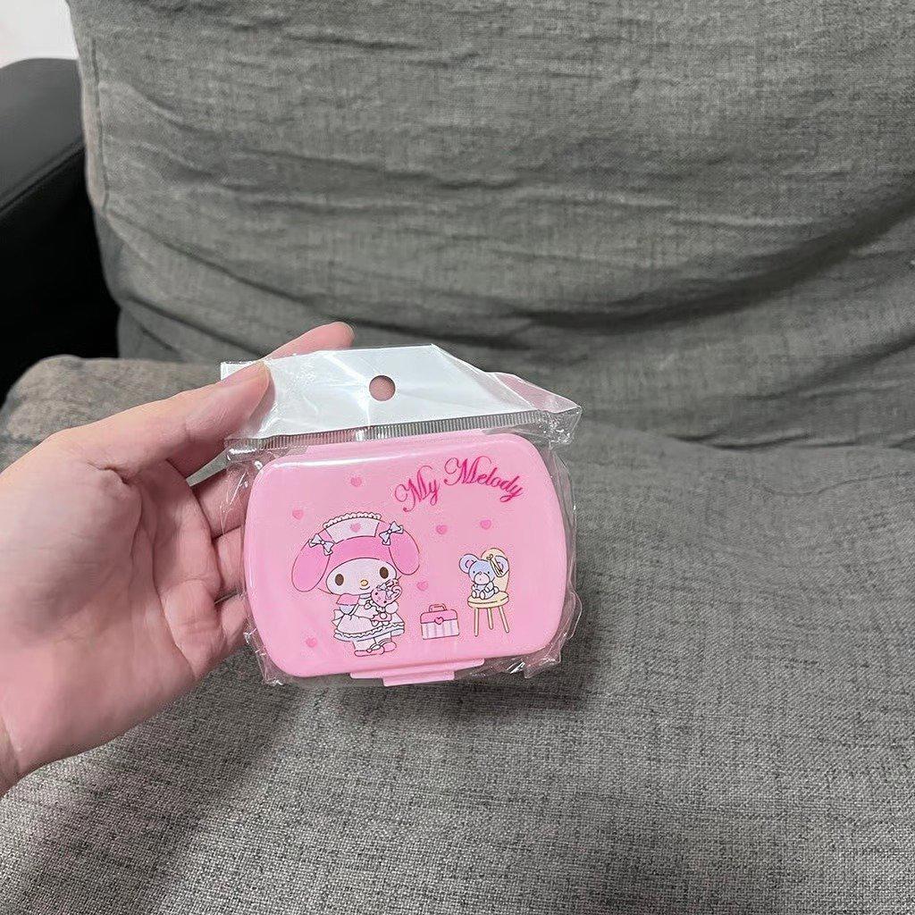 My melody 6 Compartments Pill Case