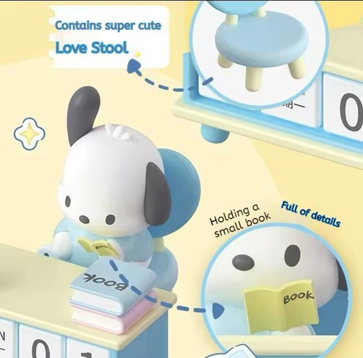 Pochacco Detachable Calender Ornament Desktop Decoration