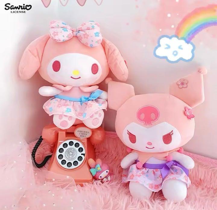 20CM/8 inches  Sanrio Kuromi Plush Toy Stuffed Soft Doll