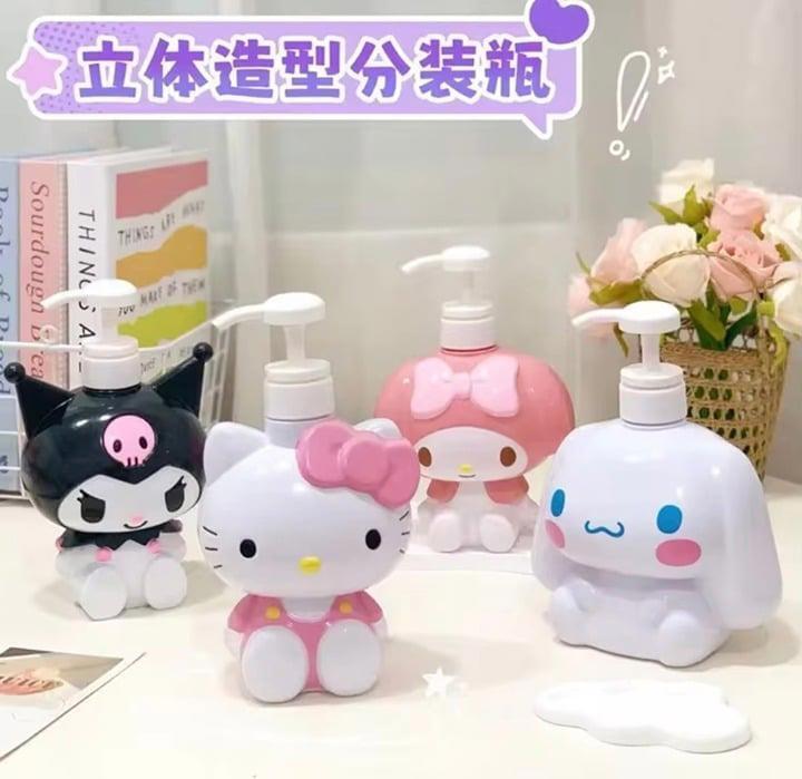 Cinnamoroll Empty Refillable Soap Bottle