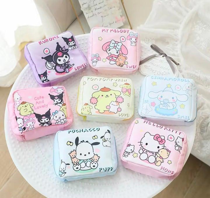 Cinnamoroll Version 2 carrying organizer zipper pouch