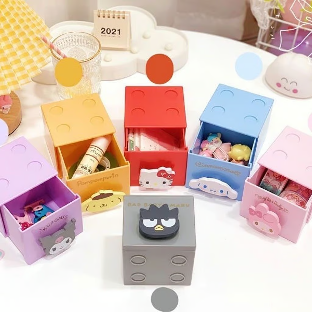 Sanrio Characters  Stackable Storage Chest/box