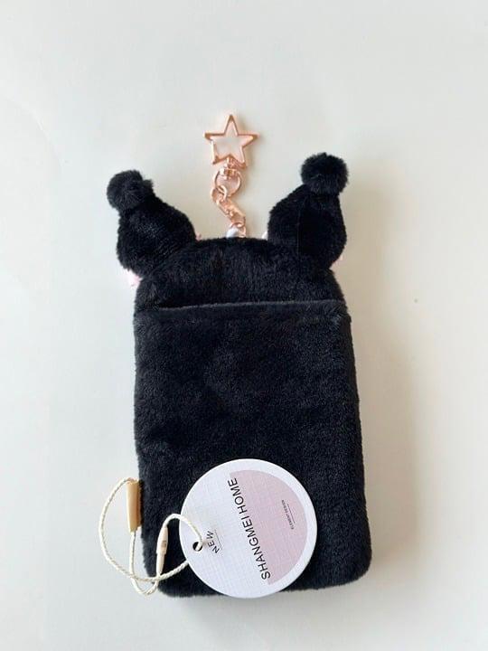 Sanrio Kuromi Kpop Fluffy Plushy Photocard Holder