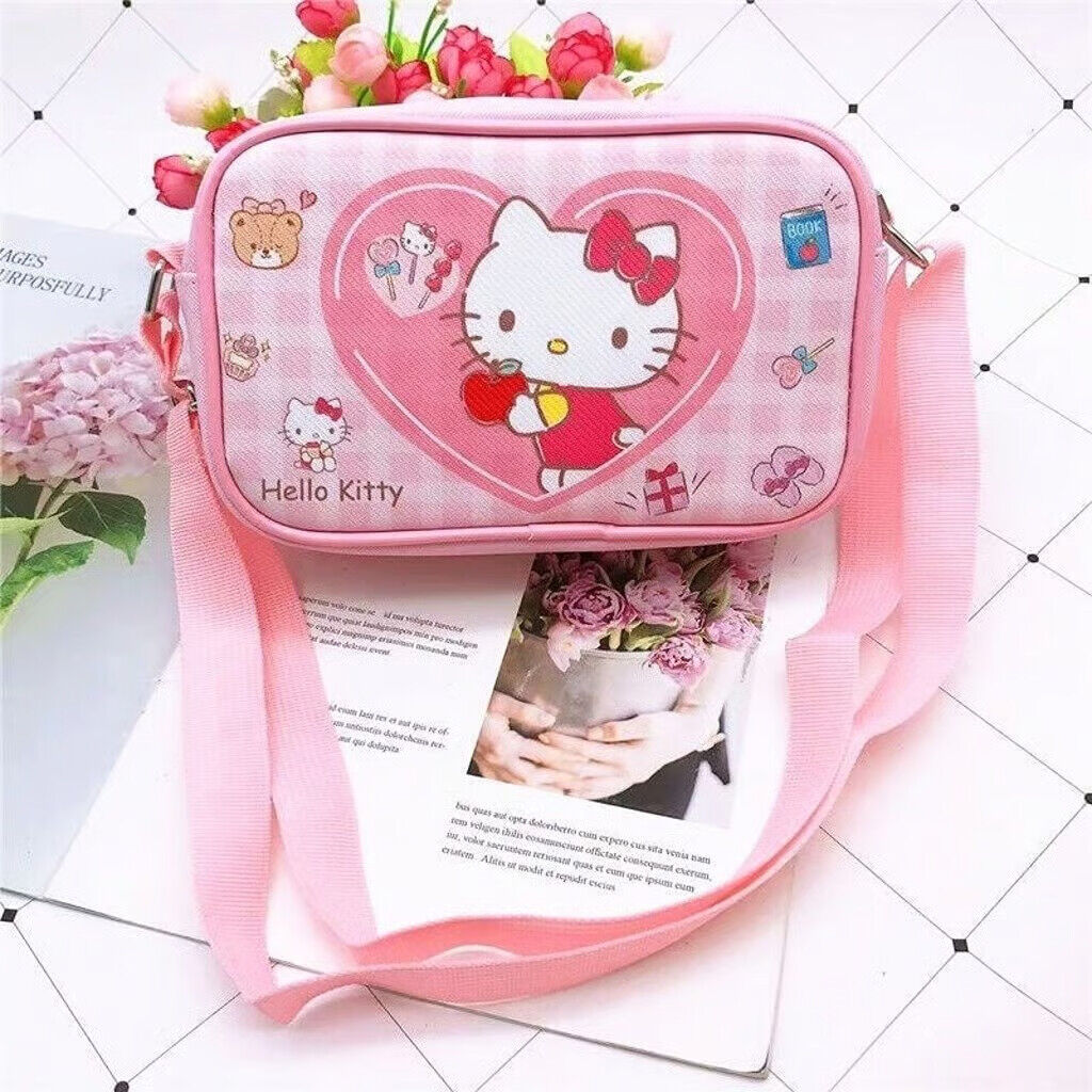 Sanrio HELLO KITTY CHARACTERS crossbody BAG KUROMI My Melody