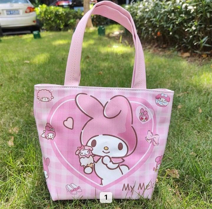 My Melody PU tote bag