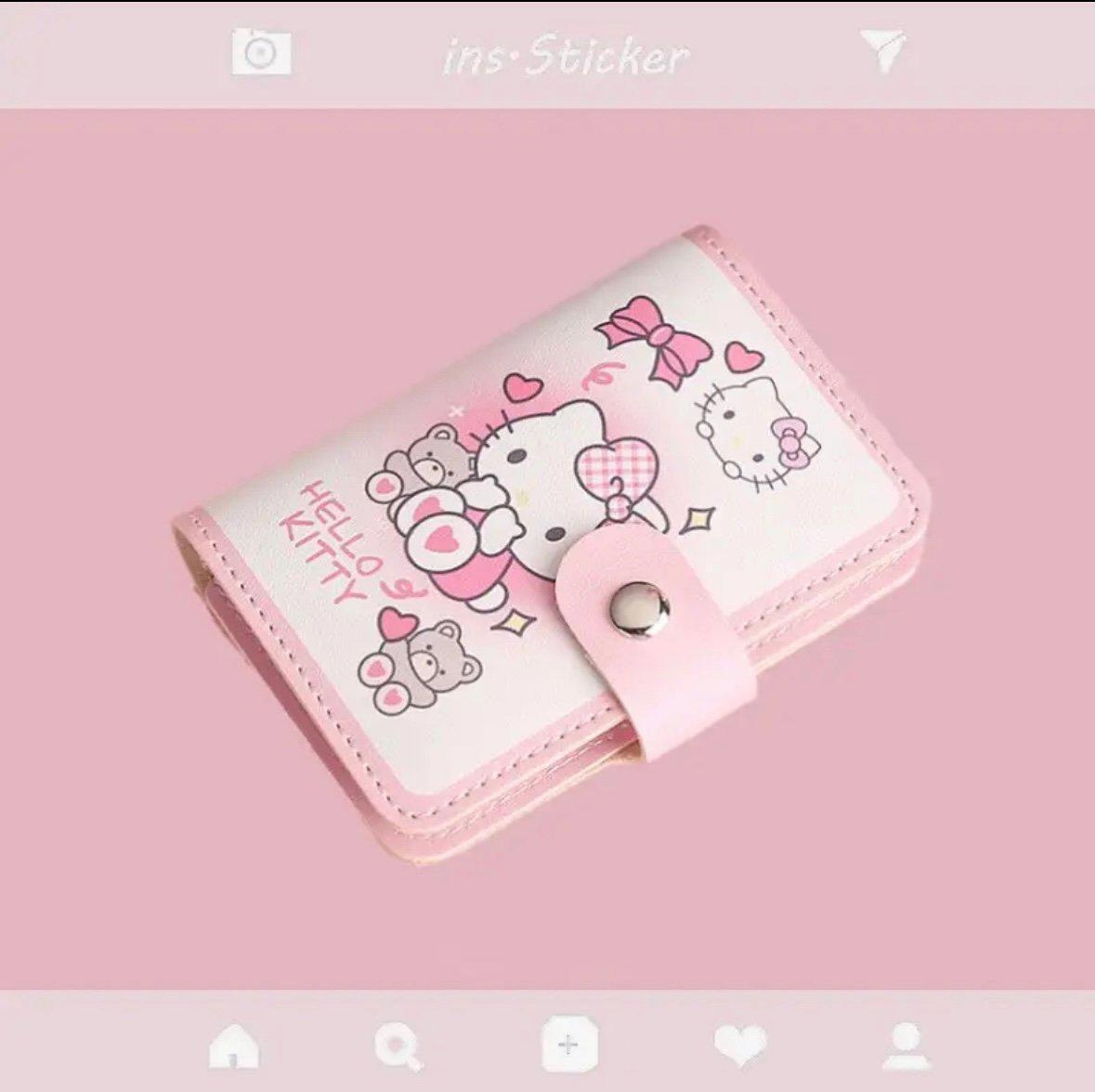 Hello Kitty Card Holder wallet storage