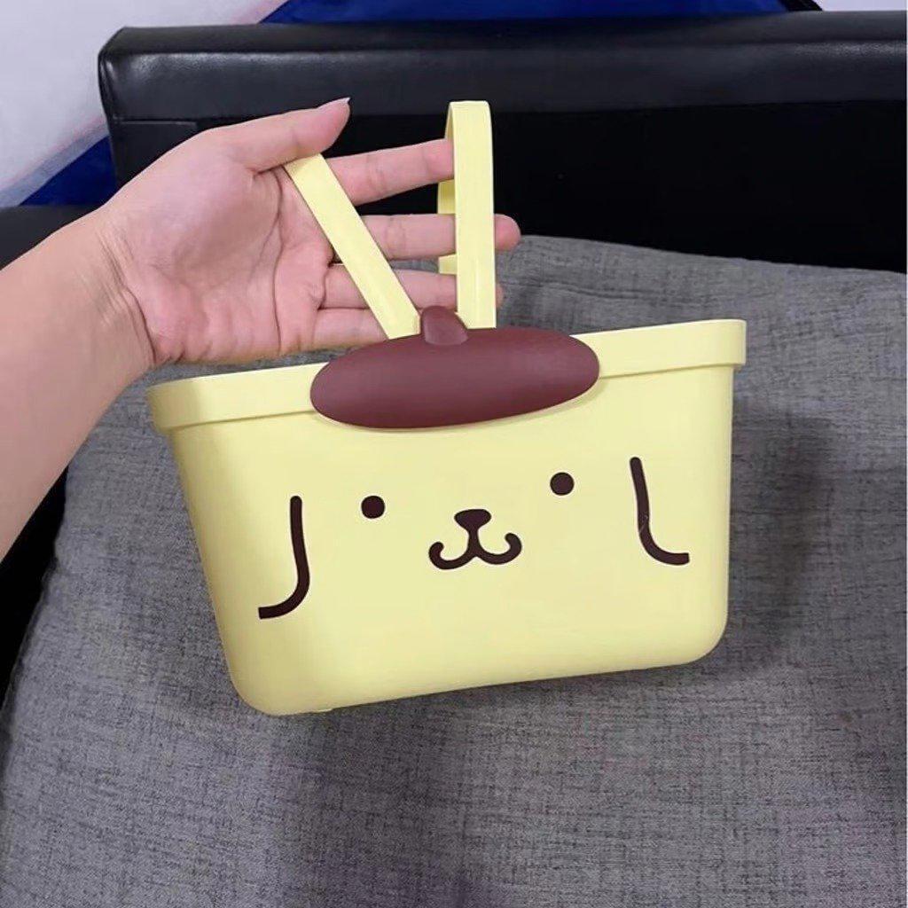 Pom Pom Purin plastic storage basket