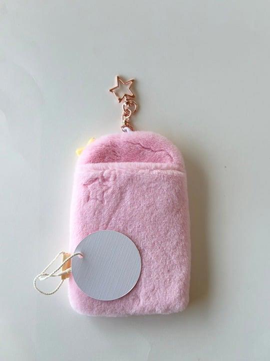 Sanrio Kirby Kpop Fluffy Plushy Photocard Holder