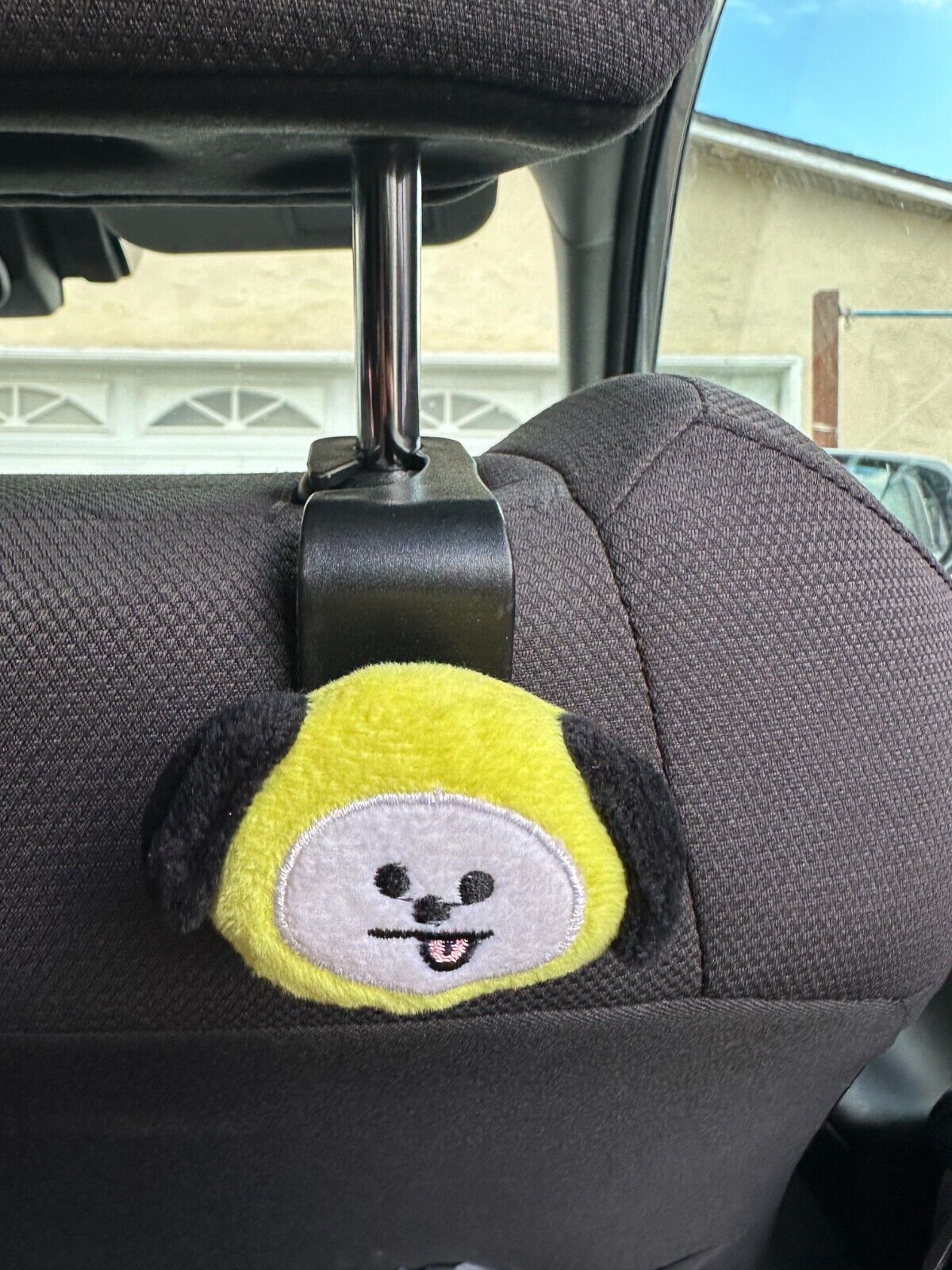 BTS BT21 x Line Friends Characters Plush Car Seat Hook Car Accessories Storage