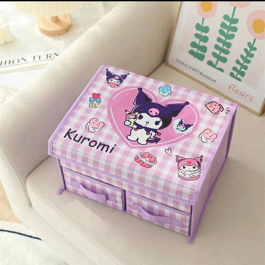 Kuromi foldable storage box/ organizer