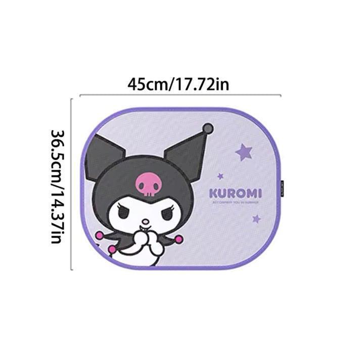 Kuromi Side Windshield Sunshade