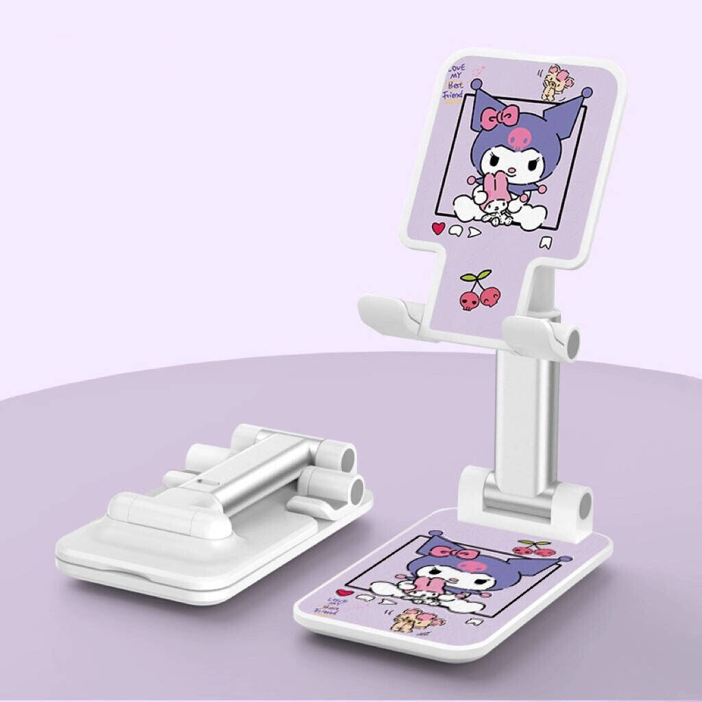 Hello Kitty Kuromi Kirby Cellphone Tablet Holder Adjustable Stand