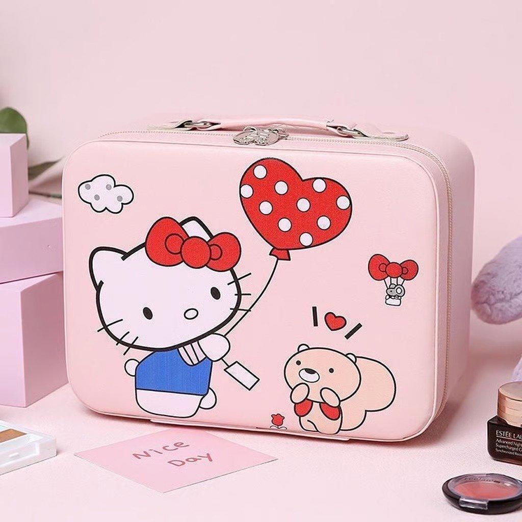 Hello Kitty carrying makeup/cosmetic box