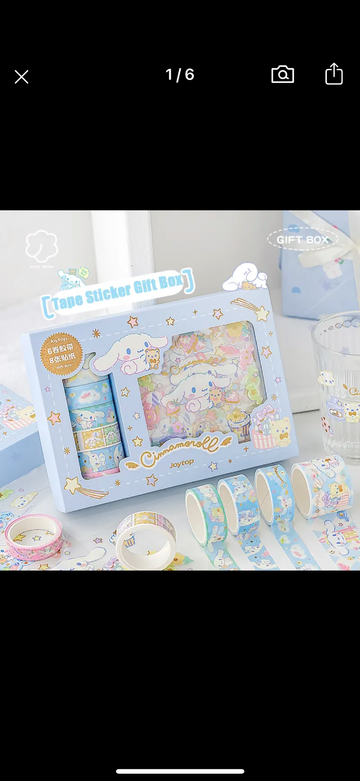 US Seller Sanrio Hello Kitty Kawaii Sticker and Tapes MIX Set