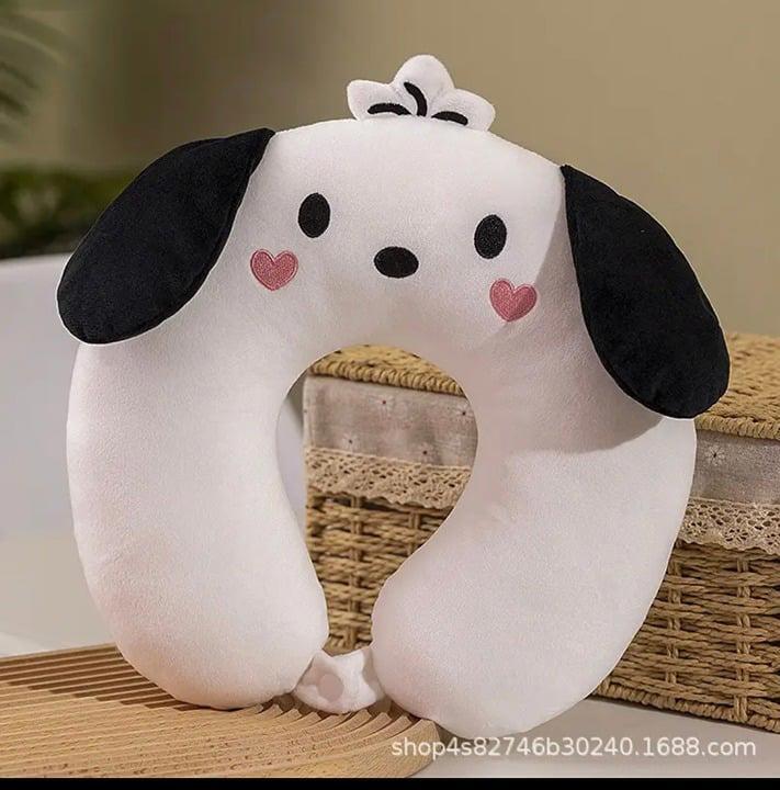 Pochacco U shape travel neck pillow