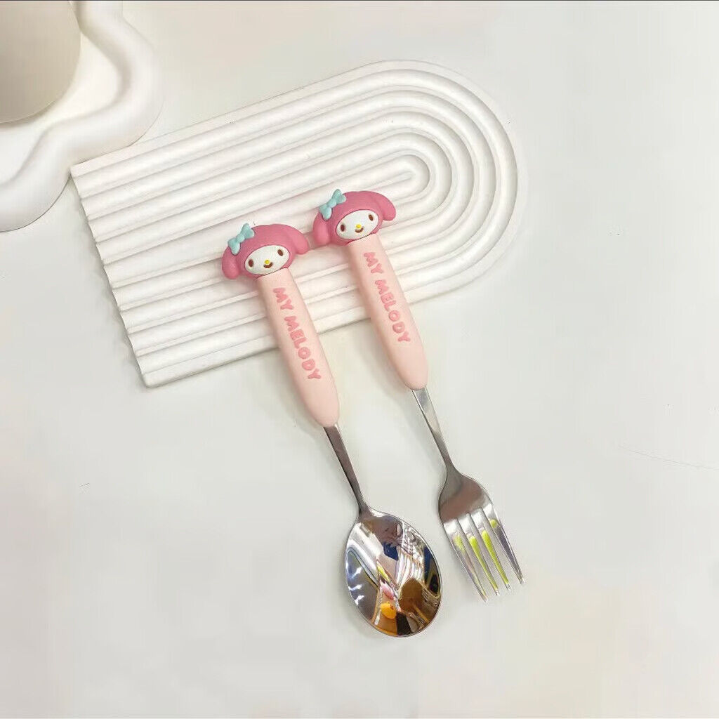 US Seller Sanrio Spoon and Fork set for lunch and dinner