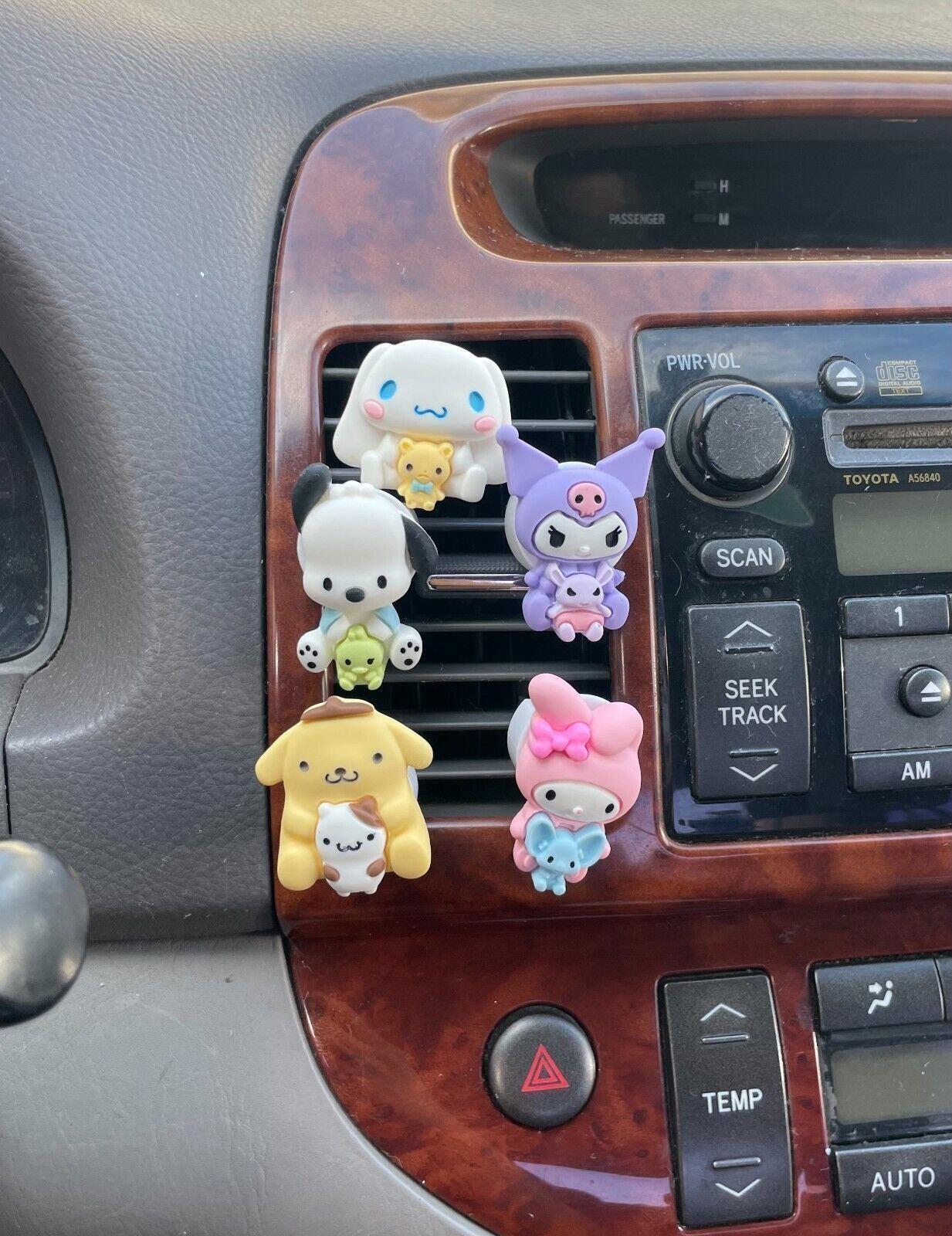 Kuromi Car AC Vent Clips Decor Sanrio Japan Character