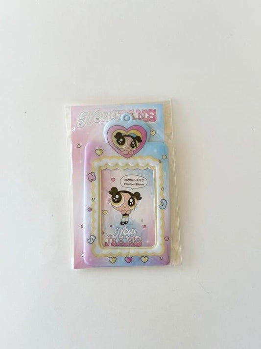 Kpop New Jeans Short Hair Cute Animated Photocard holder