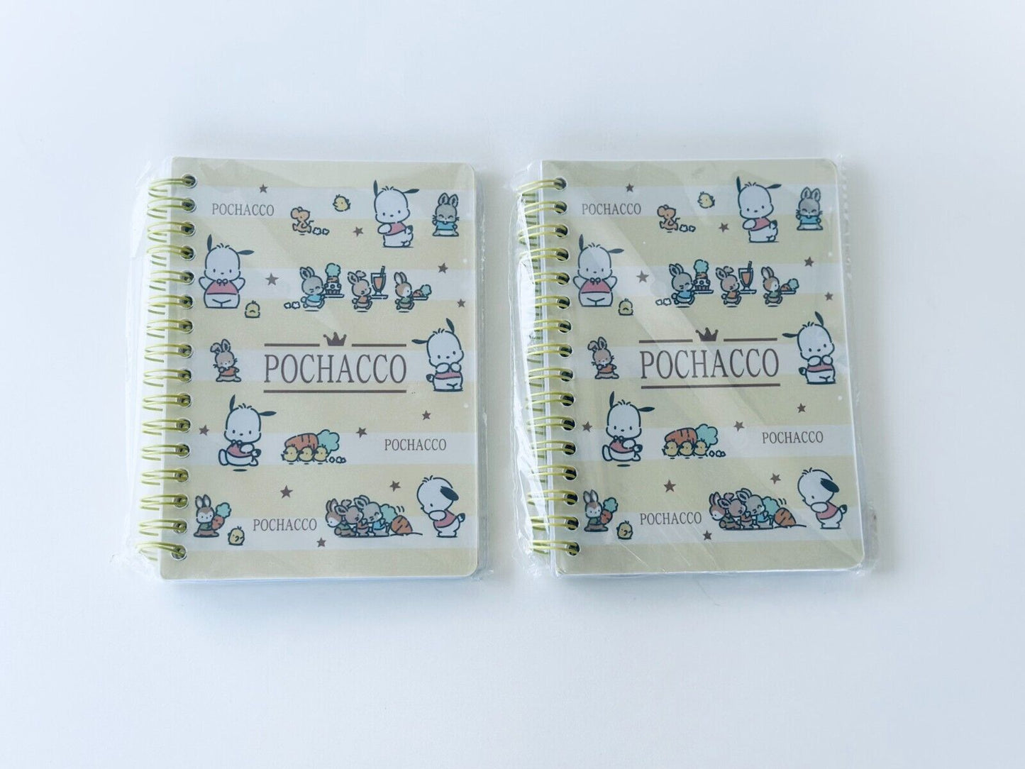 pack of 2 sanrio A6 notebook kuromi cinnamoroll my melody pompompurin little twi