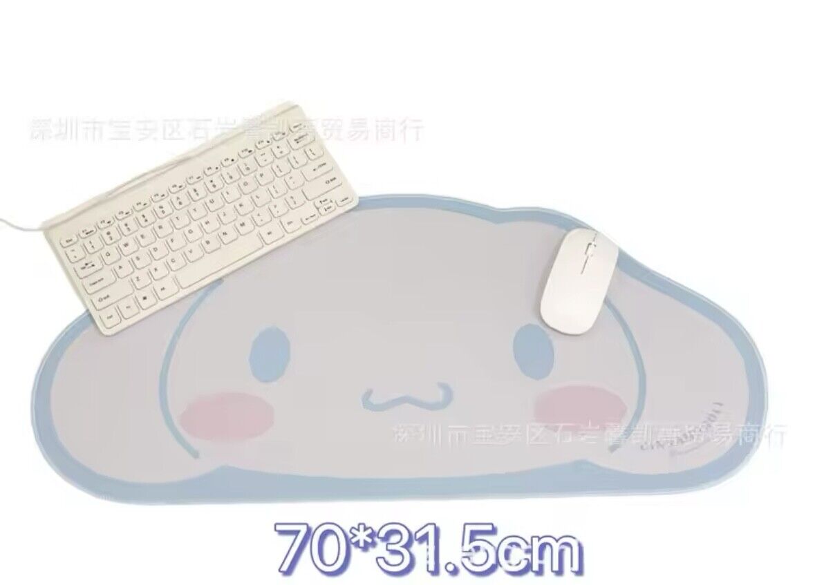 Sanrio Anti-slip extra large Mouse Pad cinnamoroll kuromi melody pochacco badtz