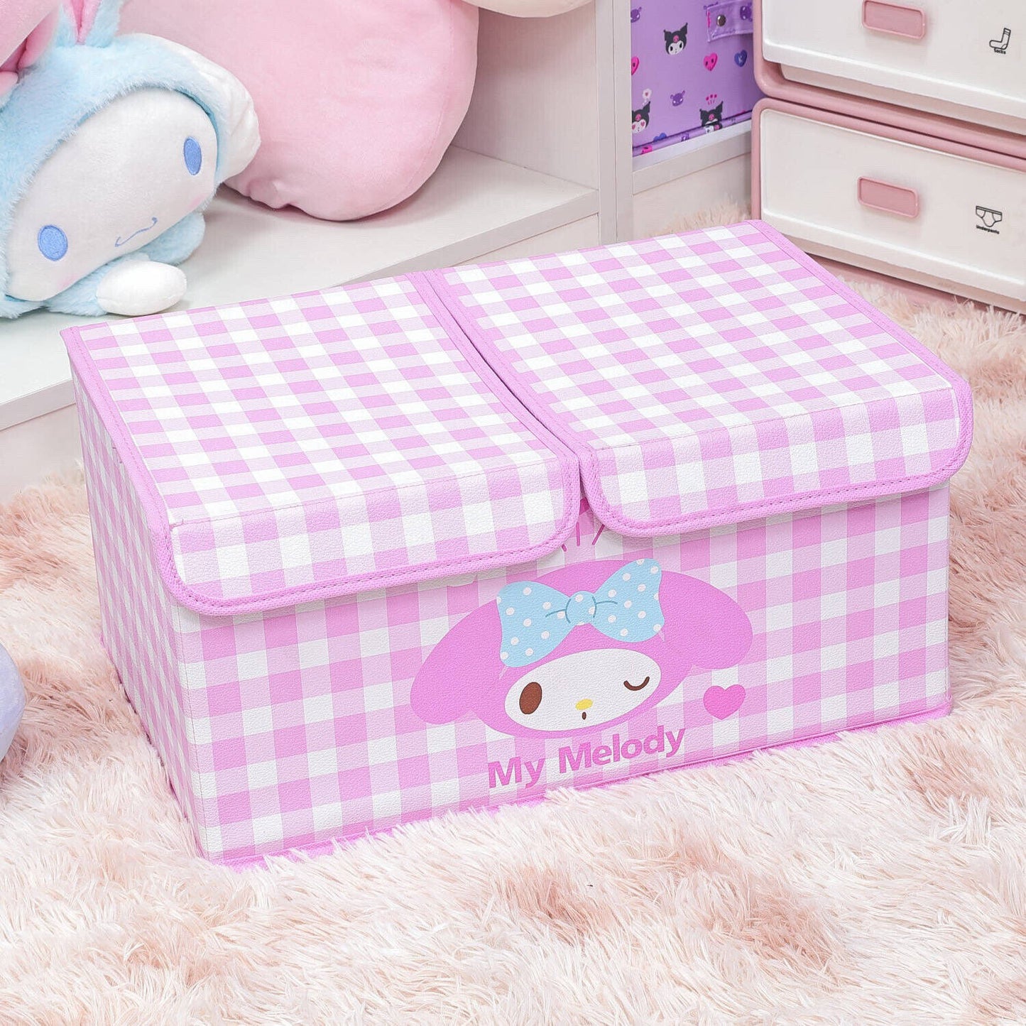 Sanrio Characters  Foldable Storage Bin/Box