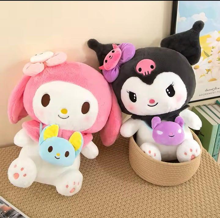 40CM/16 inches  Sanrio Kuromi Plush big Toy Stuffed Soft Doll