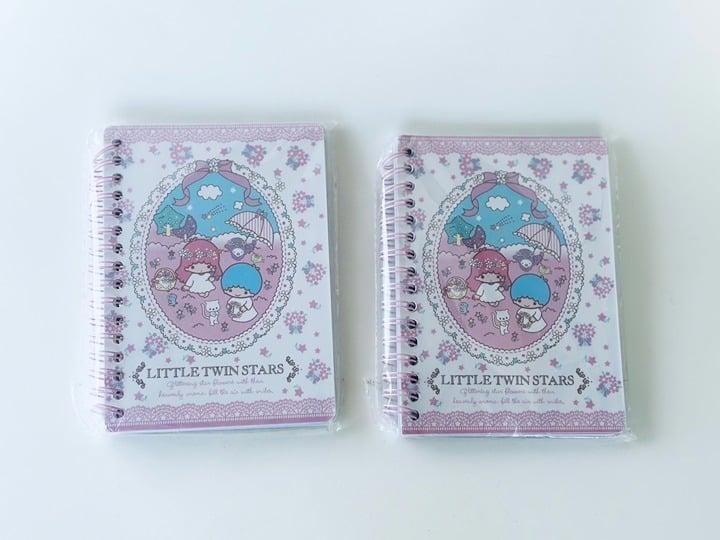 Pack of 2 Sanrio Little Twin Stars A6 Notebook