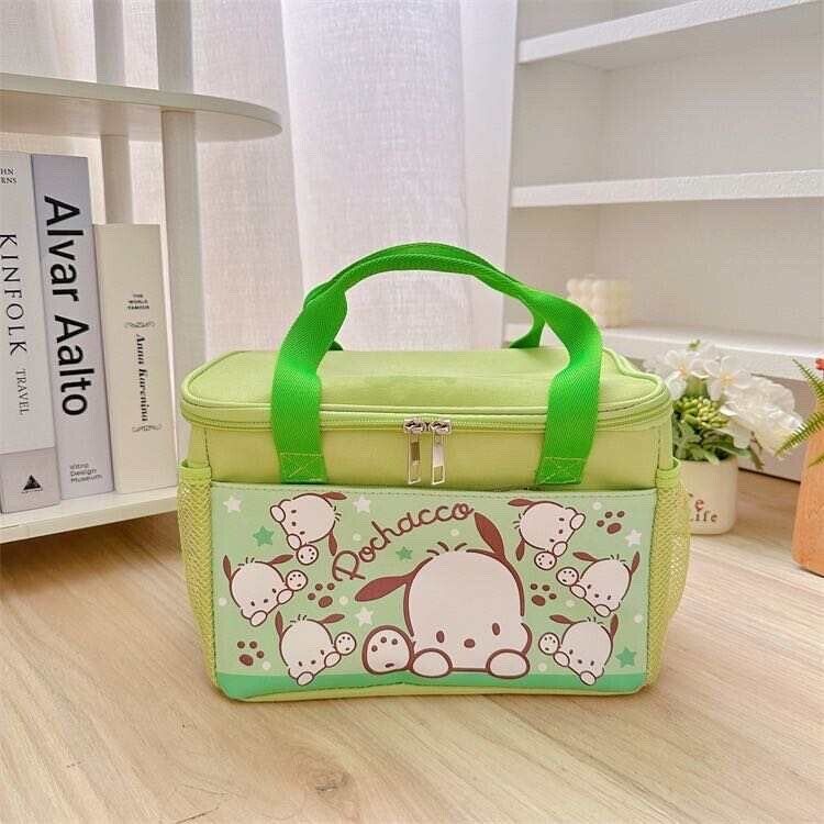 US Seller HELLO KITTY Kuromi Pochacco Pompompurin INSULATED LUNCH BAG