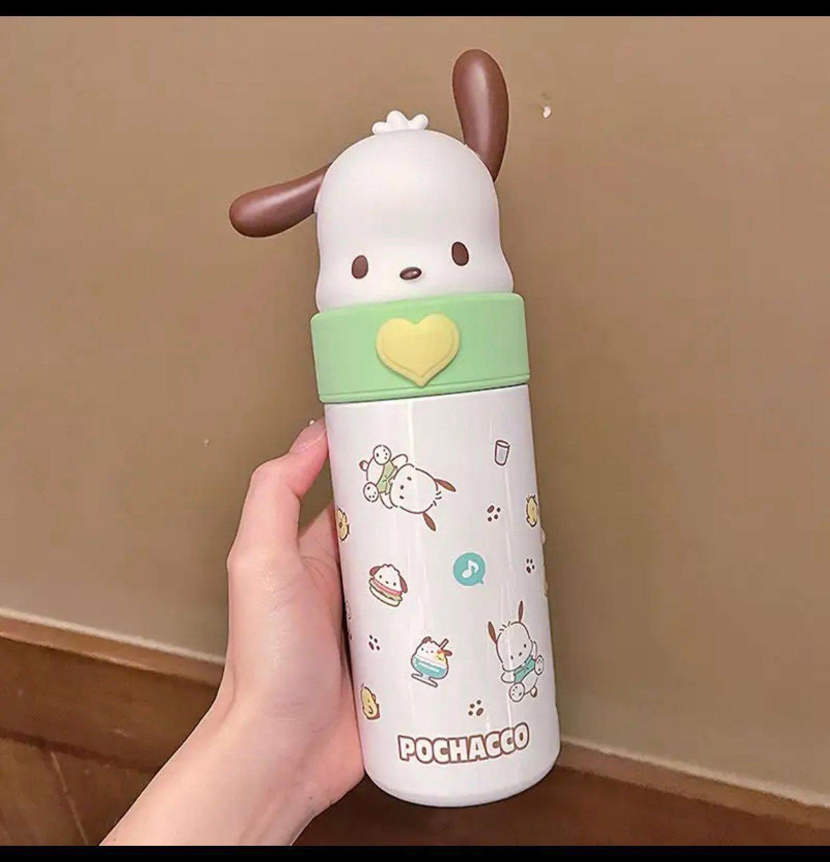 Cute Kawaii Pochacco Stainless Steel thermos bottle tumbler