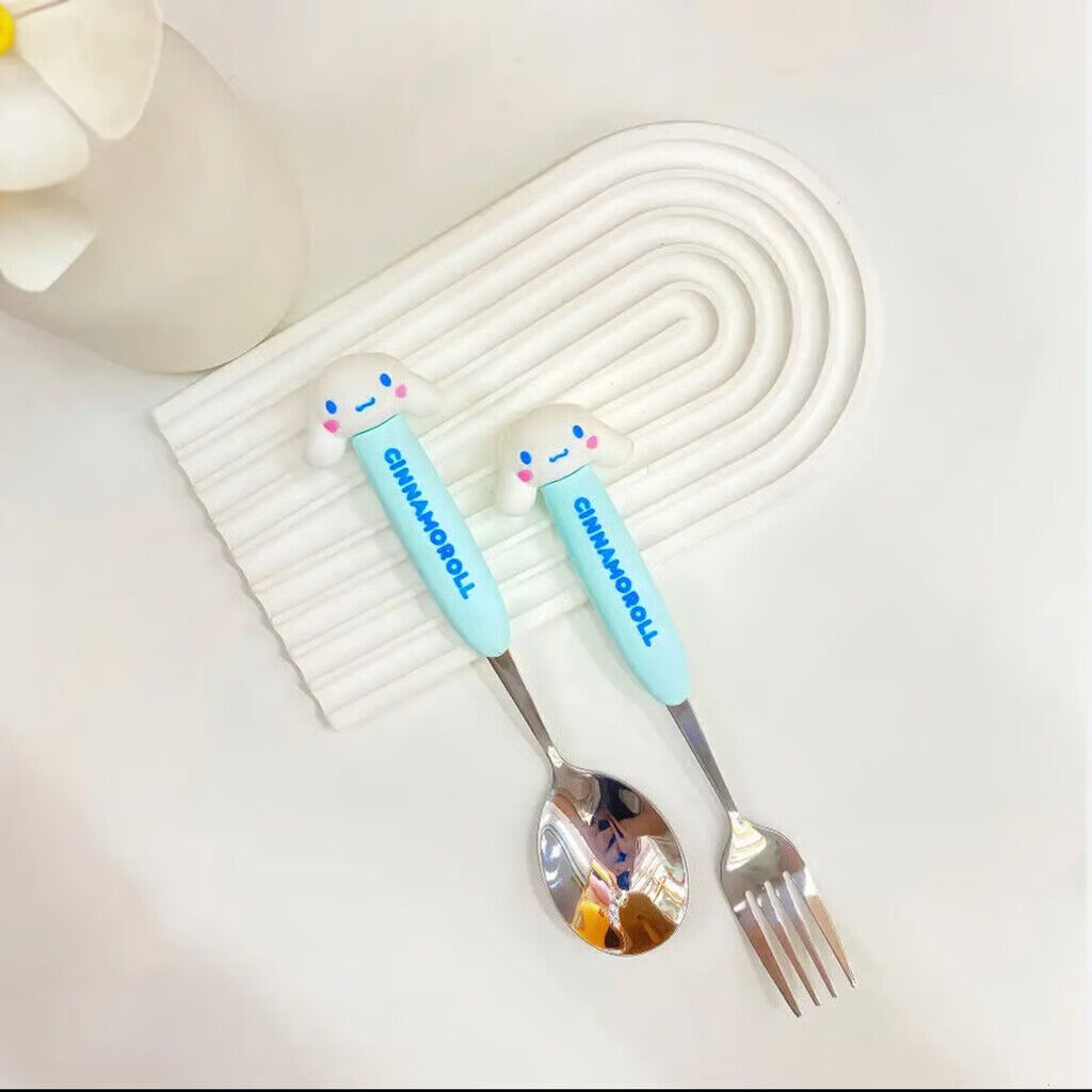 US Seller Sanrio Spoon and Fork set for lunch and dinner