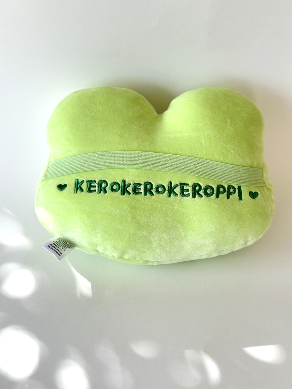 2 Pcs Keroppi Headrest and Seatbelt Cover | Kawaii Characters | Car Accessories|