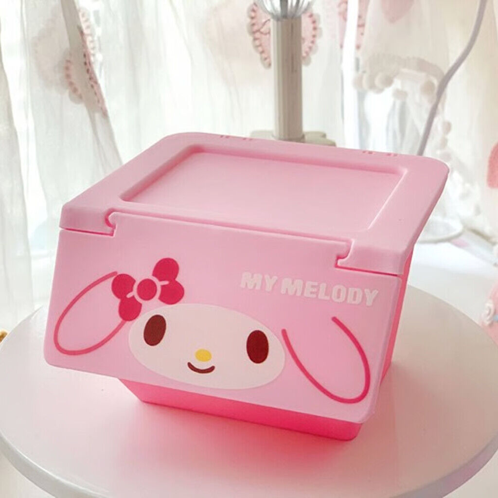 Sanrio Characters Open Stackable Storage Chest/box