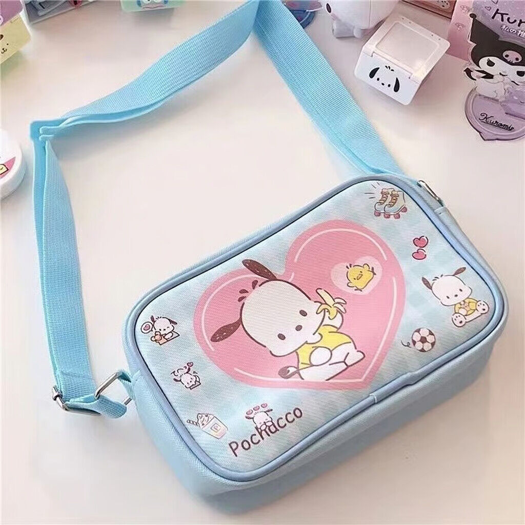 Sanrio HELLO KITTY CHARACTERS crossbody BAG KUROMI My Melody