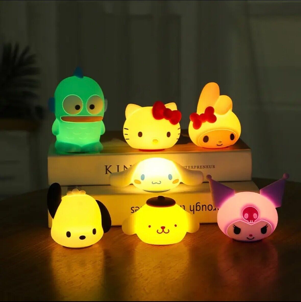 Sanrio Kawaii Characters Mini Night  light cute !!!