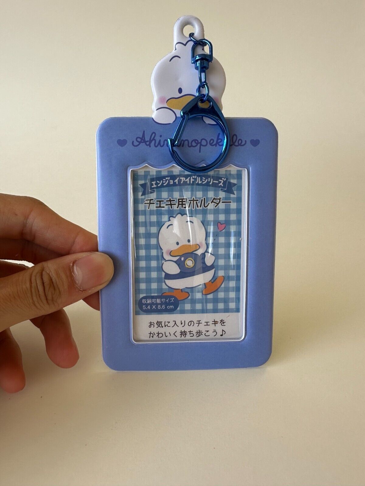 [US SELLER] OFFICIAL Sanrio Japan Character KPop Photocard Holder Snap Hook