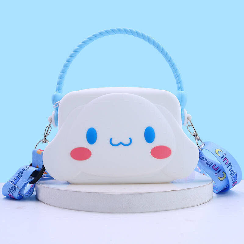 Back to school Sanrio HELLO KITTY CHARACTERS silicon crossbody BAG