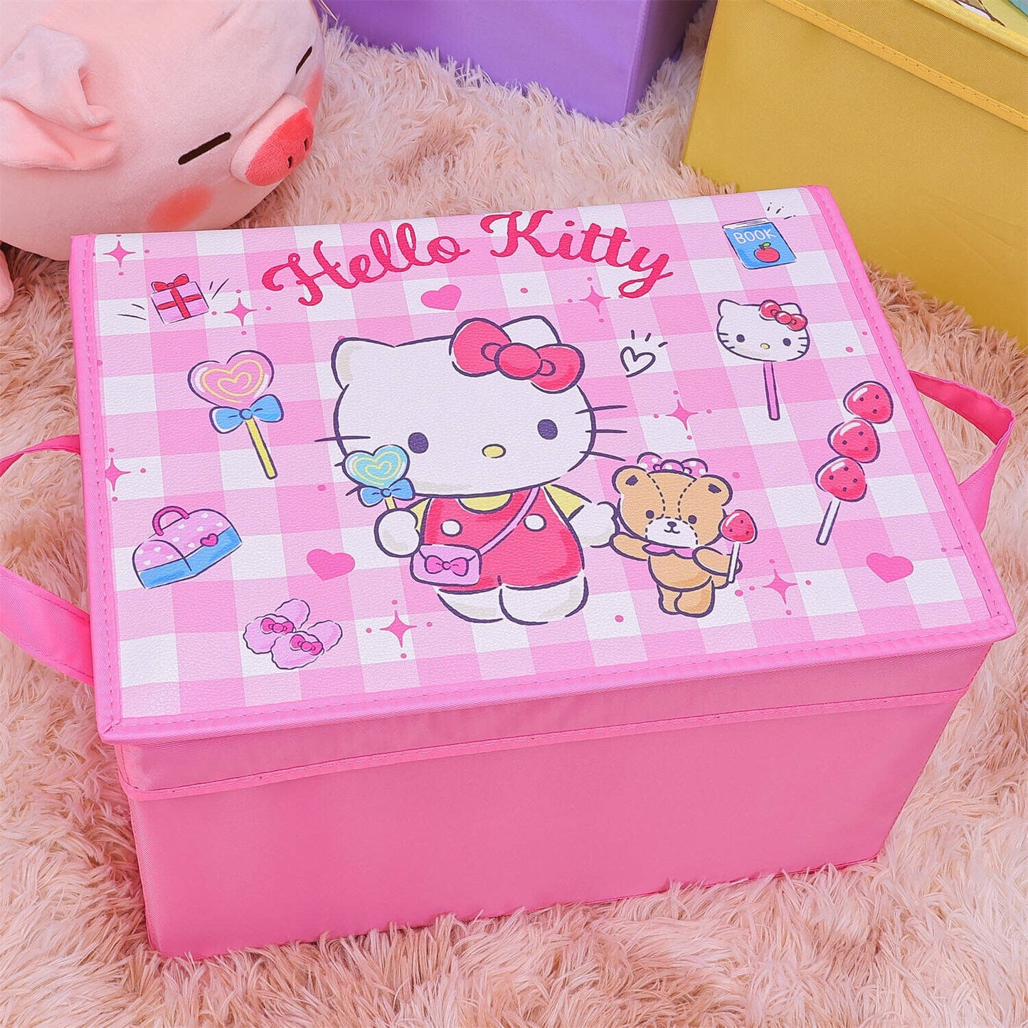 US Seller Sanrio Characters   Foldable Storage Bin/Box Cinnamoroll My Melody