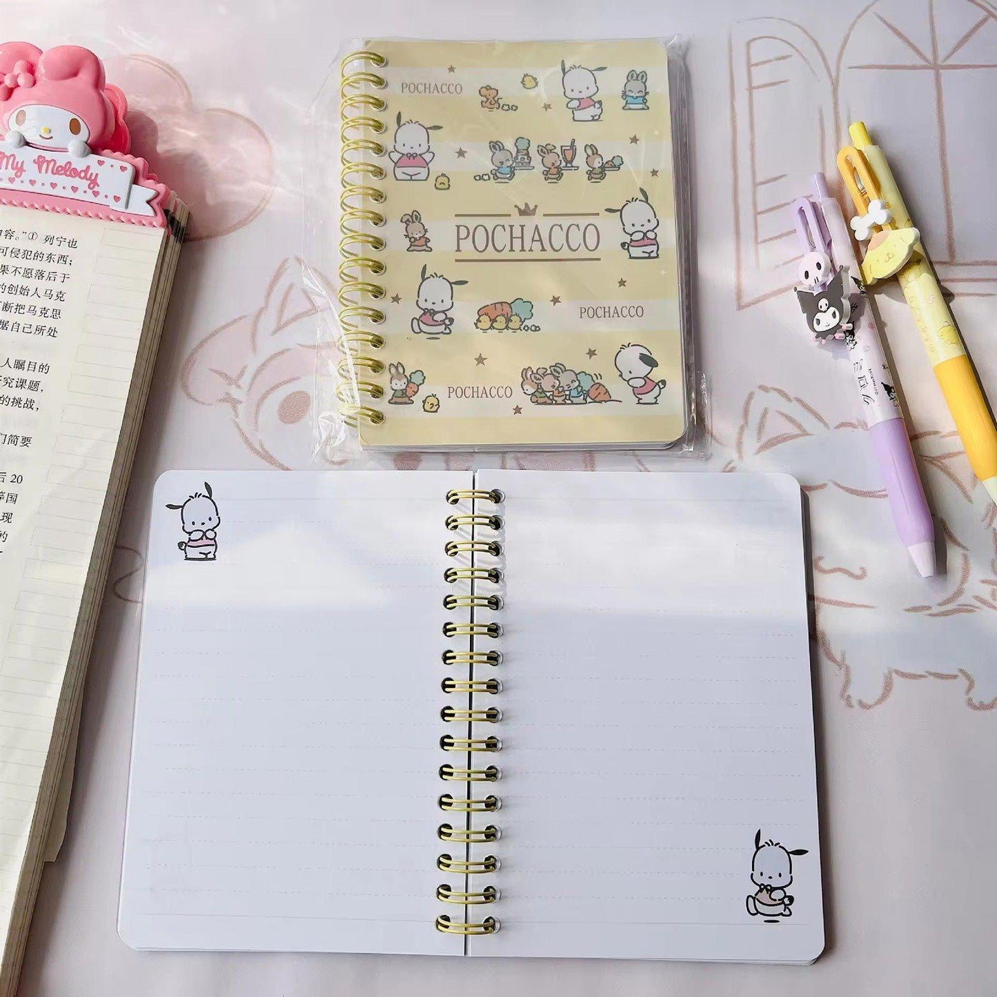 Sanrio Pochacco Notebook Writing Pad