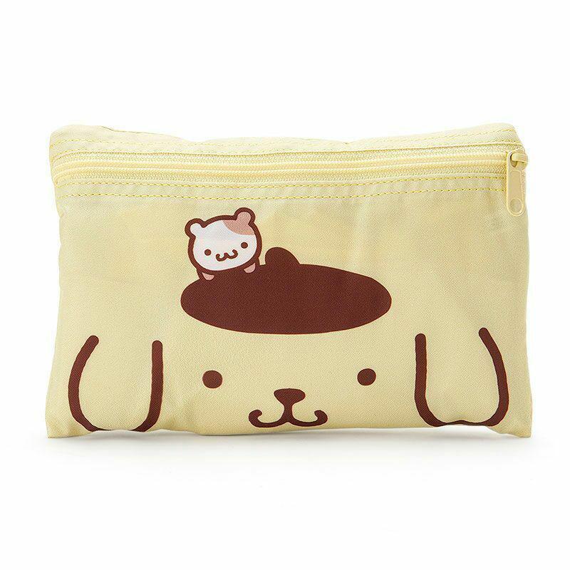 Women Girl Pompompurin Foldable Travel Luggage Trolley Tote Crossbody Duffle Bag