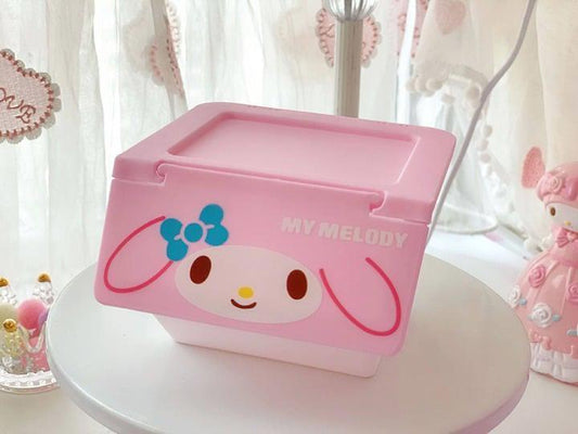 Blue tie My Melody Desktop storage chest