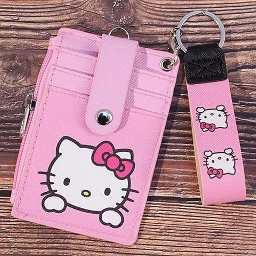 Sanrio Snoopy SailorMoon Wallet ID/Credit Card Slots Coin Holder