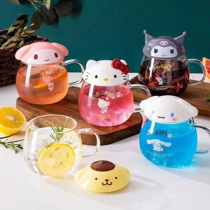 Pochacco high borosilicate glass mug