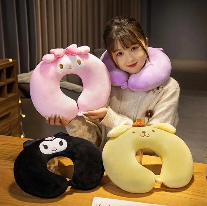 Pochacco U shape travel neck pillow