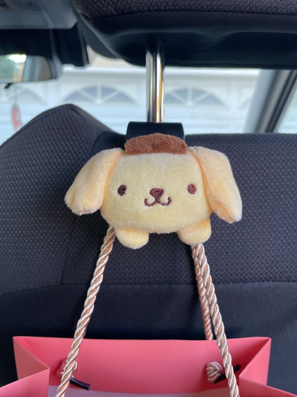 Car KUROMI Cinamoroll My Melody Pompompurin car seat hanger car accessories